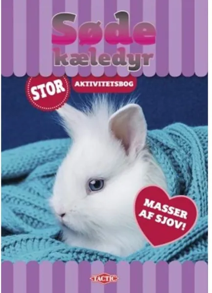 Tactic Süße Haustiere großes Aktivitätsbuch (96 Seiten)