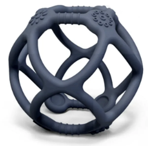 Ball aus Silikon mit taktilen Oberflächen