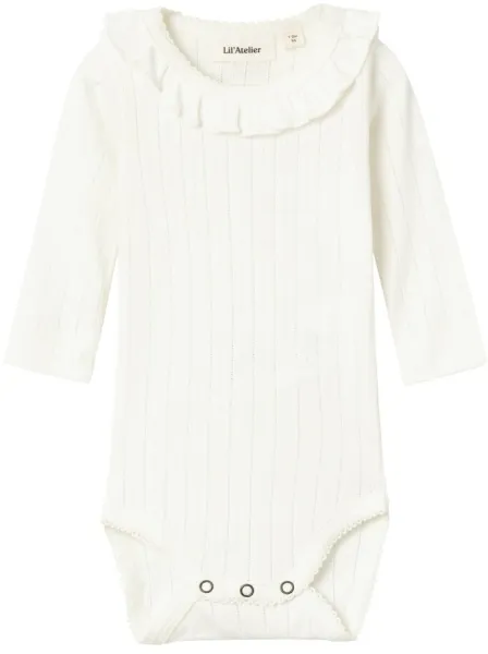 Rachel nis langärmeliger Slim-Body - COCONUT MILK - 62